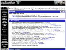 Tablet Screenshot of chicago-l.org